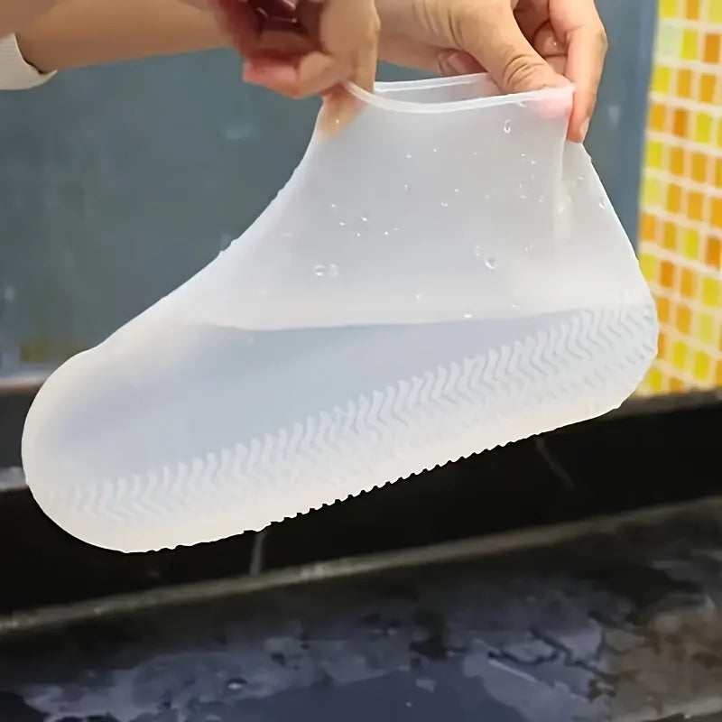 Waterproof Silicone Shoe Covers - Reusable Rubber Rain Boots, Non-Slip for Rainy Days, 1 Pair Oasis Select