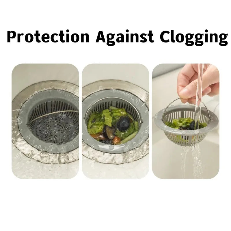 Sink Strainer Grid Filter Drain Hole Filter Mesh Protection Against Clogging Trap Waste Screen Hair Catcher Kitchen Accessories Oasis Select