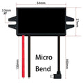 12V24V to 5V 3A 15W DC-DC Step Down Buck Converter Power Supply Module for Car Male Female USB Mini USB Micro USB Adapter Oasis Select right-Micro 12V24V 5V3A