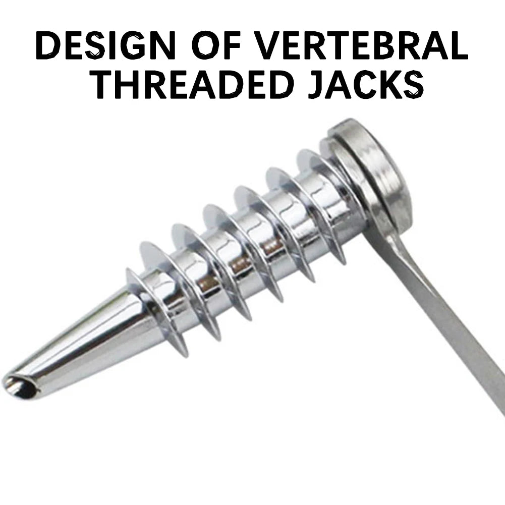 Stainless Steel Spiral Vegetable Cutter | Manual Veggie Slicer