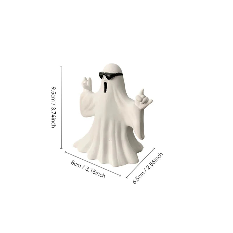 Middle Finger Cute Ghost Halloween Middle Finger Cute Ghost Figment Home Decoration Oasis Select Sunglasses ghost