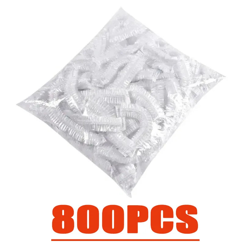 100/1500PCS Disposable Plastic Packaging, Durable Bowls With Elastic Food Lids, And Kitchen Fresh-Keeping Bags With Board Lids Oasis Select 800pcs