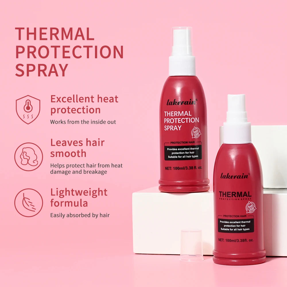 New Heat Protectant Spray Thermal and UV Protection Serum for Damage Hair Moisturizing Treatment Repair Conditioner 100ml Oasis Select