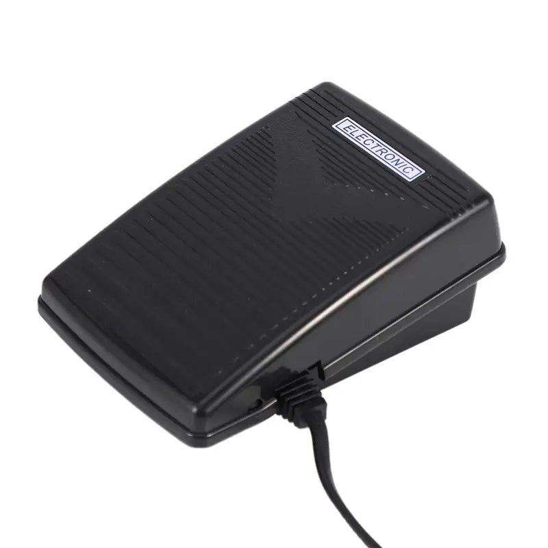 LIKE WISH 2X Home Sewing Machine Foot Control Pedal With Power Cord Pedal Control EU Plug 200-240V Black Oasis Select
