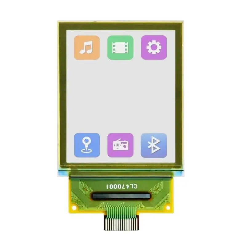 OLED Display Transparent One Point Five Inch PMOLED 128x64 65K Colors SPI For DIY Wearable Projects Oasis Select B