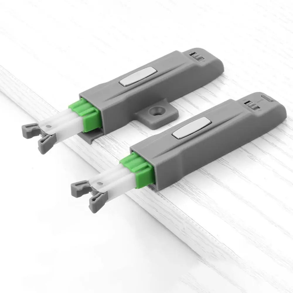 New ABS Cabinet Catches Invisible Damper Buffer Door Lock Buckle Push Type Hardware Rebound Device Wardrobe Oasis Select