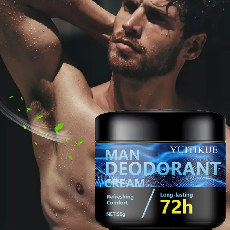 YUITIKUE Men's Deodorant Stick – 72-Hour Odor Protection