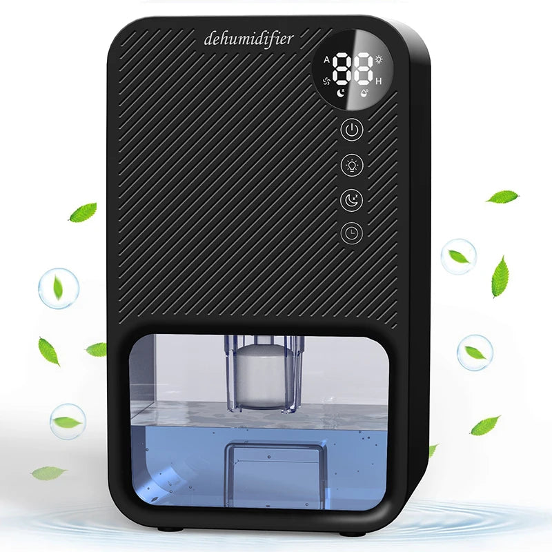 Mini Home Dehumidifier 300ml/Day – Quiet Bedroom Moisture Control