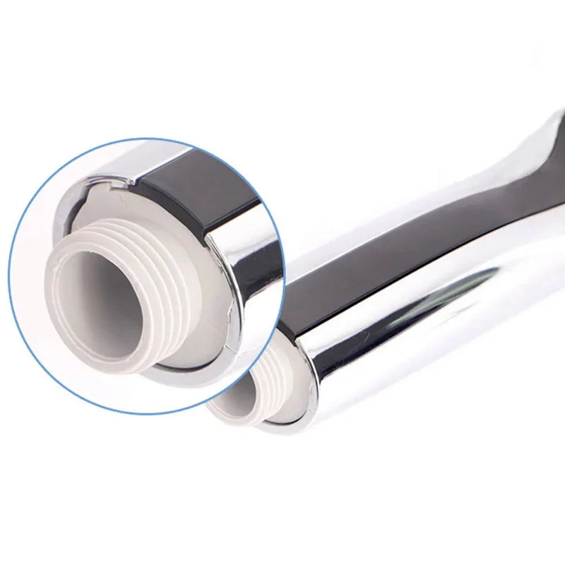 LED Shower Head Digital 3 Modes Adjust Temperature Sensor Hand Held Bathroom ABS Shower Head High Pressure Water Saving Faucet Oasis Select