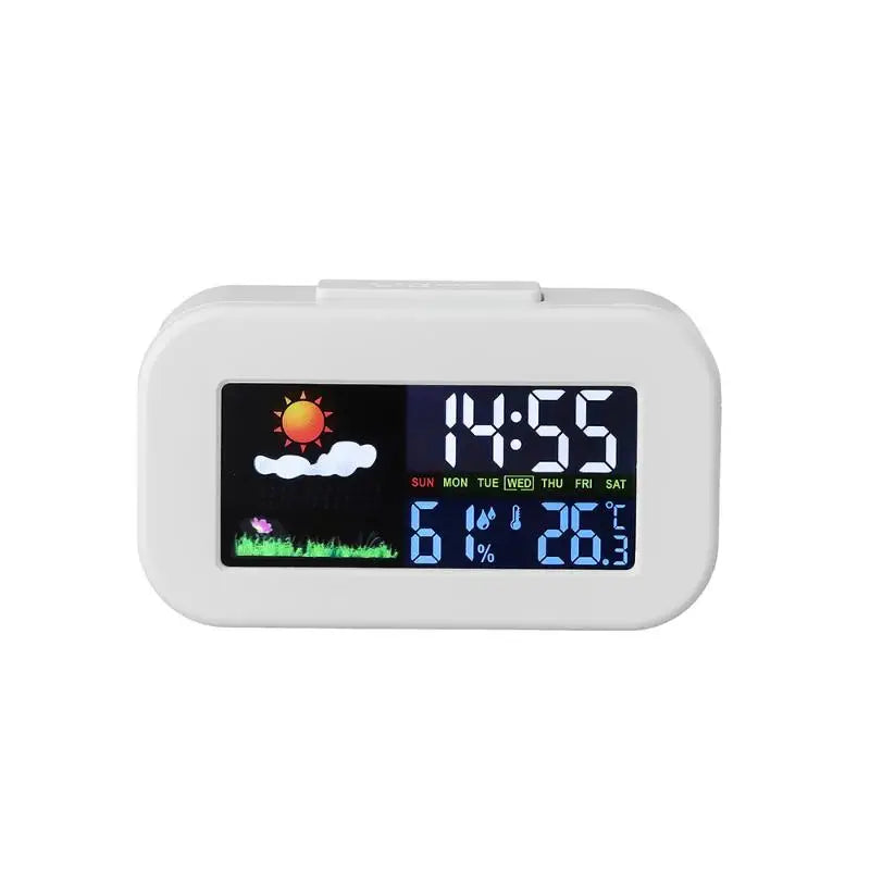 Weather Station Clock – Color Display, Temp & Humidity Monitor