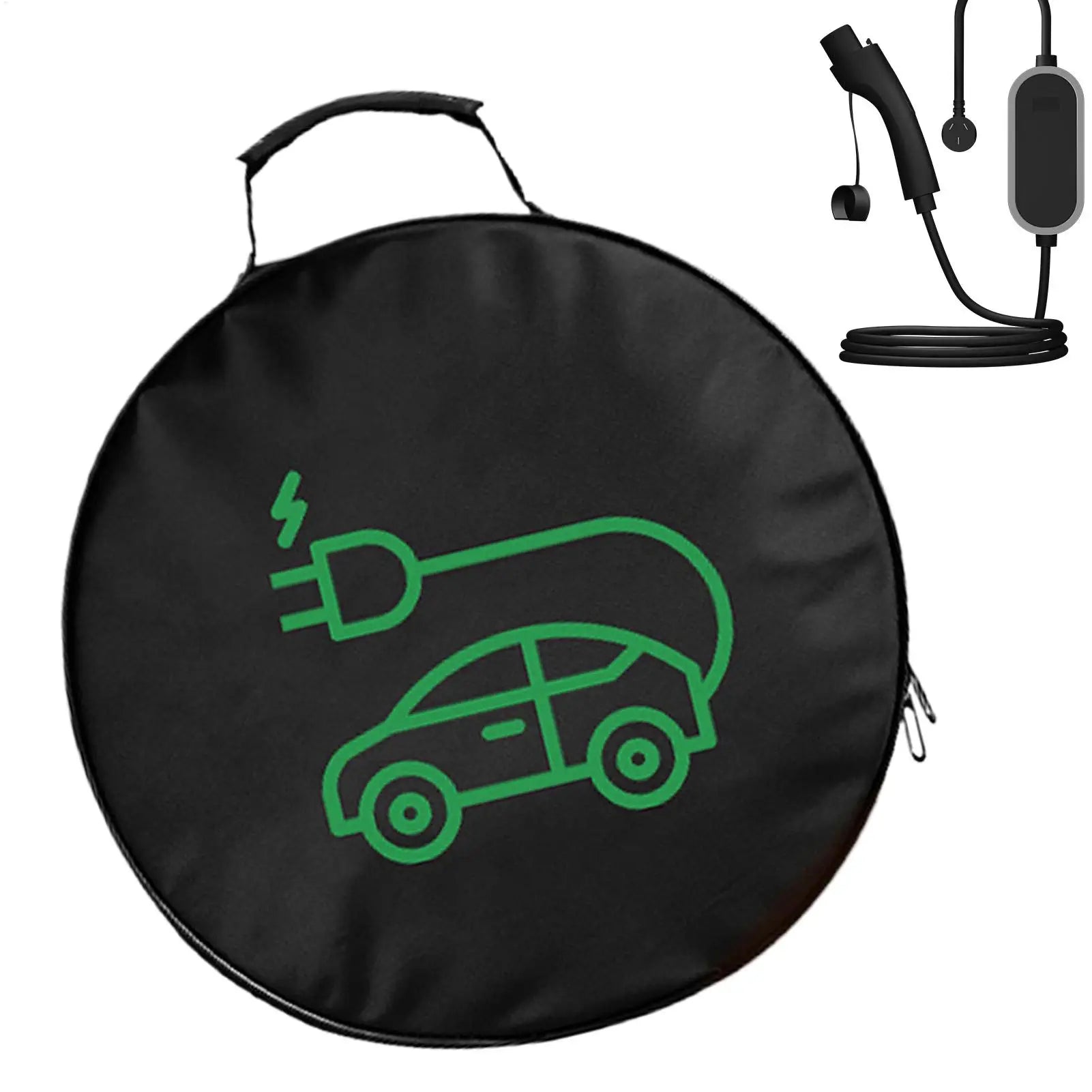 EV Charging Cable Storage Bag Electric Car Charger Box Charging Organizer Jumper Cable Bag Waterproof Fire Retardant Organizer Oasis Select