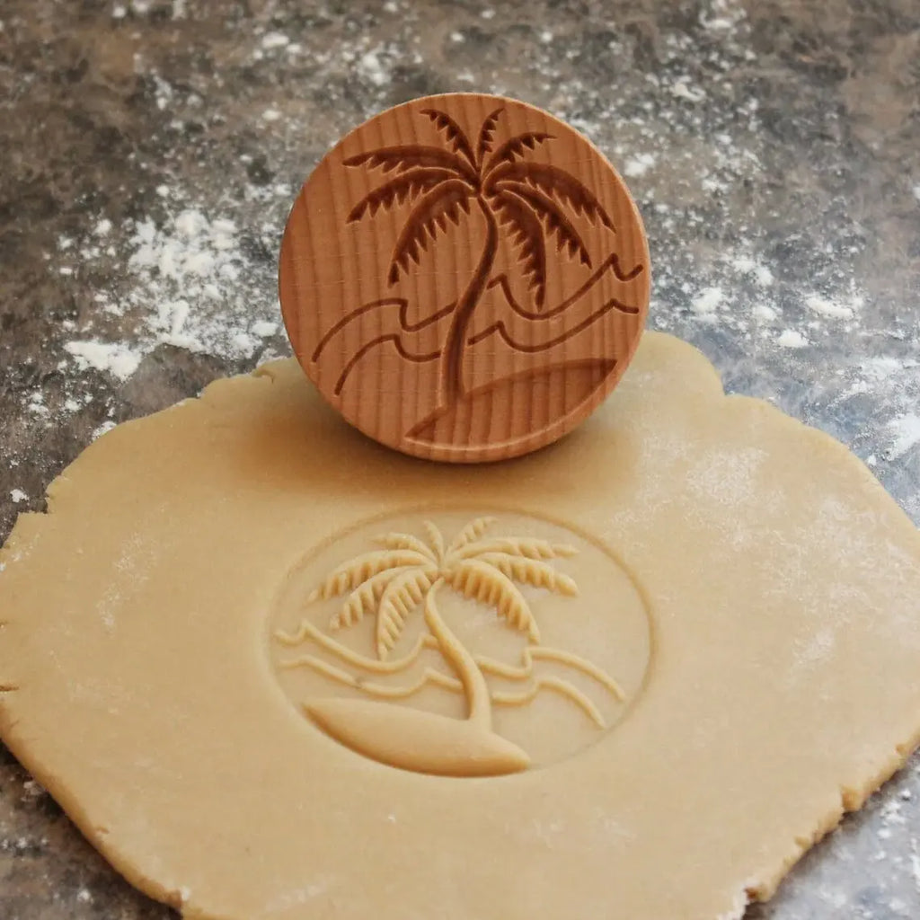 Carving Wood Kitchen Biscuit Mold Carving Cookie Mold Cutter Gingerbread Biscuit Crisp Cake Mold Cookie Stamp Oasis Select Tropical Island