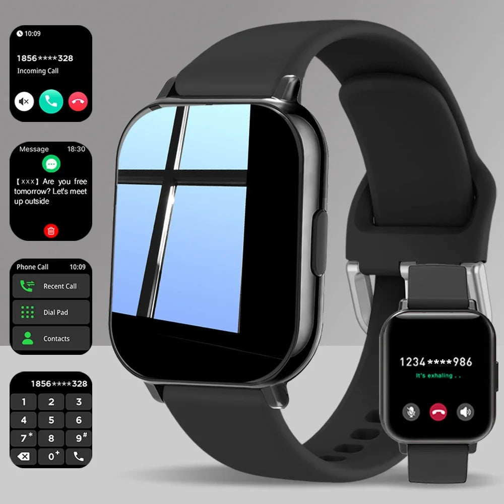 Smartwatch 1.81" Touch Screen | Call, Message & Weather Alerts
