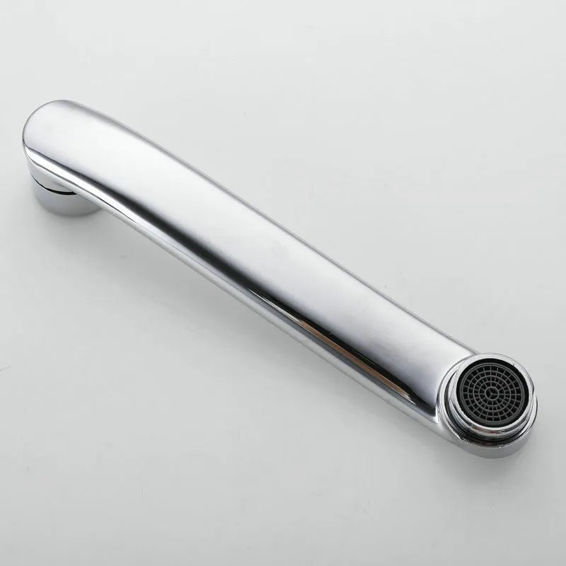 Stainless Steel Sink Faucet Pipe In-wall Water Outlet Elbow S-bend Extension Tube Bathroom Kitchen Faucet Leaking Repair Parts Oasis Select