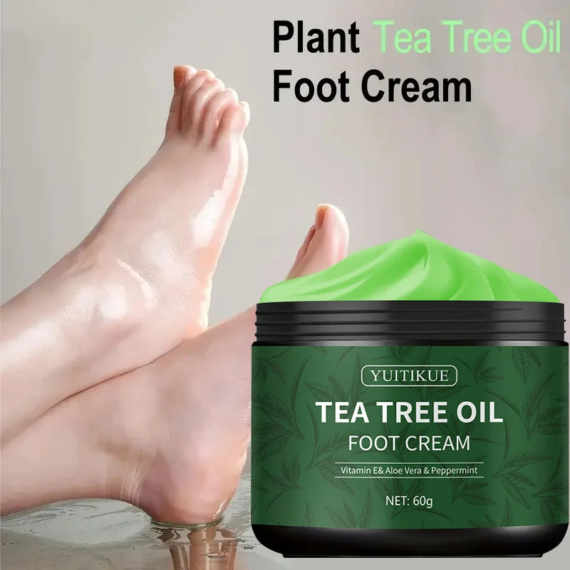 YUITIKUE Tea Tree Foot Cream 60g | Moisturizes & Soothes Feet