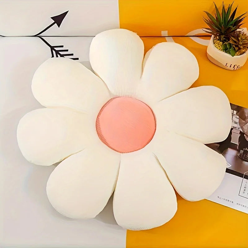Sunflower Pillows Small Daisy Cushions Petals Flowers Cute Birthday Gifts 40cm Home Decorations Bedroom Office Supplies Oasis Select