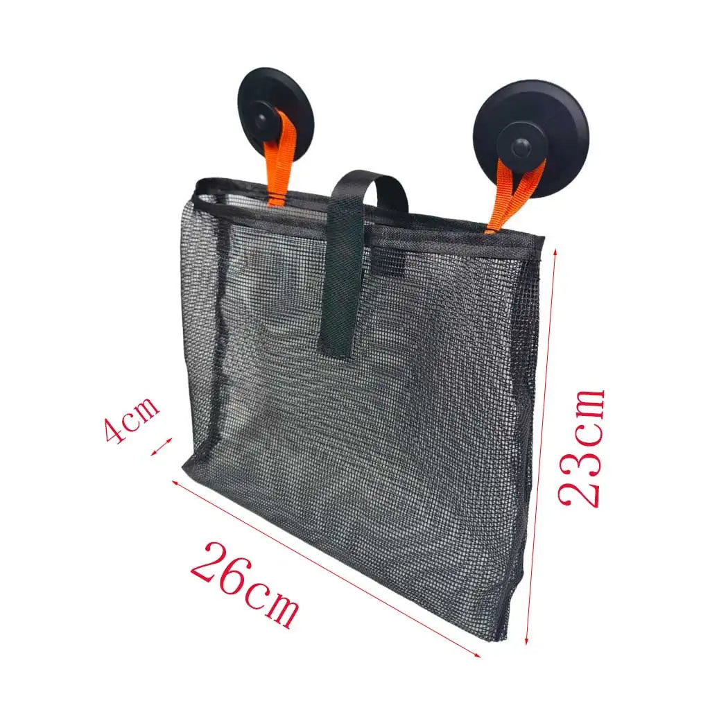 Universal Inflatable Boat/Kayak Side Storage Bag Organizer Mesh Bag With Free Patch and Glue for Gloves Tools Tackle Gear Pouch Oasis Select