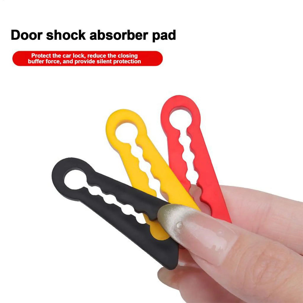 4pcs Car Door Shock Absorber Car Silicone Bumper Cushion Car Door Lock Shock Pad Automotive Door Damping Pads for Interior Truck Oasis Select