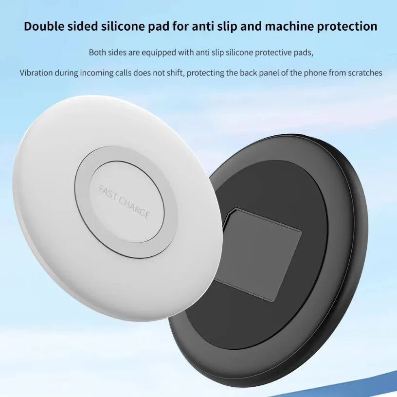 15W Fast Wireless Charger Pad For Samsung For Galaxy S25 S24 S23 S22 S21 Ultra Z Fold Flip 6 4 5 Note10 Note20 S10 Plus QI Pad Oasis Select