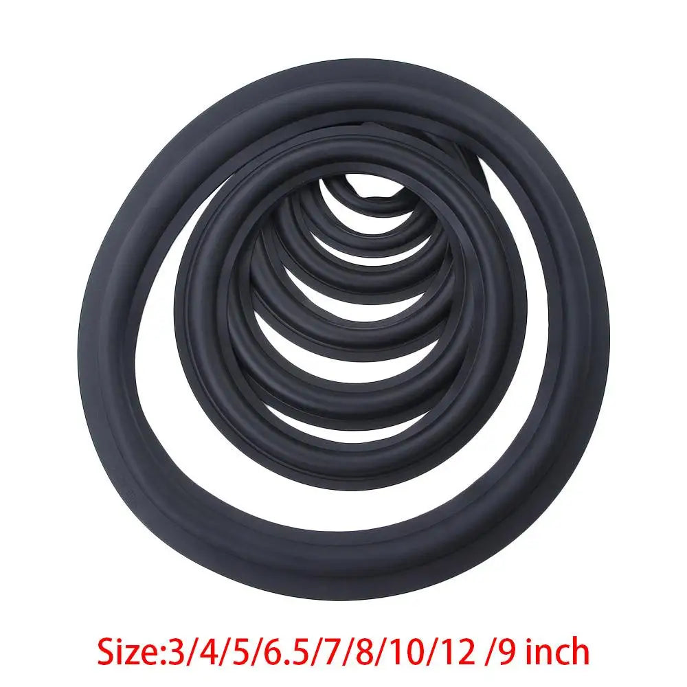 Subwoofer Audio Speaker Rubber Edge Suspension Edge Ring Speaker Repair Accessories Speaker Folding Edge Ring Folding Ring Oasis Select