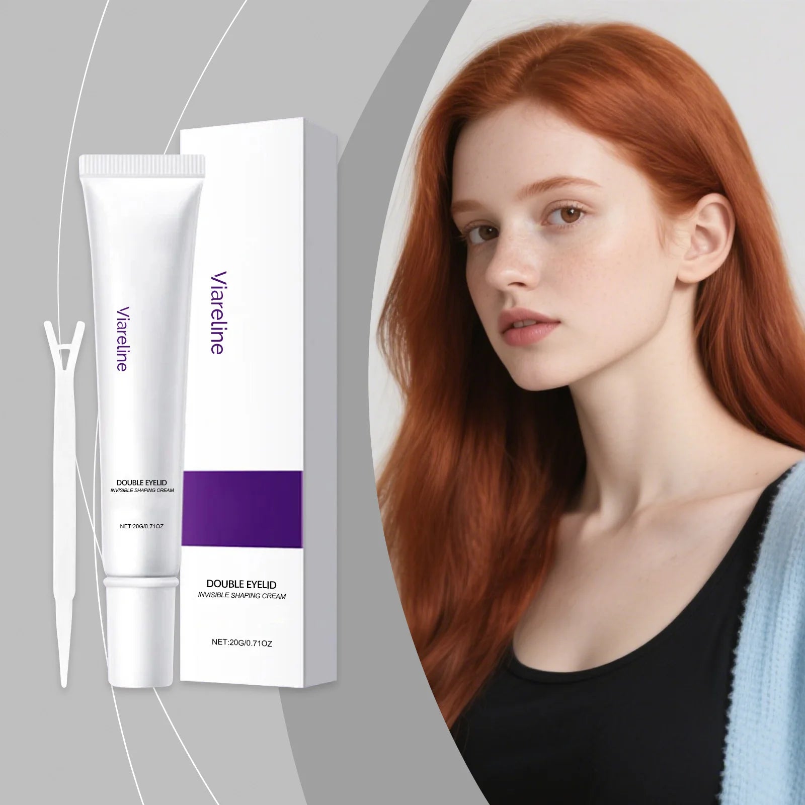 Viareline Double Eyelid Shaping Cream – Natural Look 20g