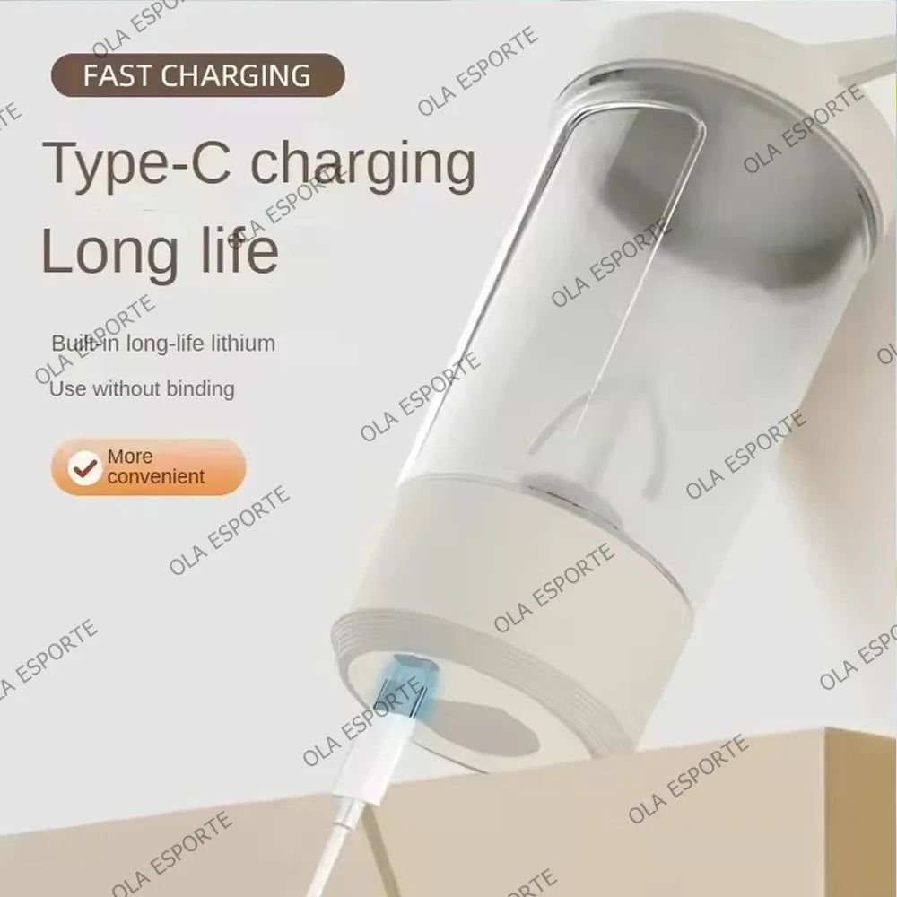 Portable USB Rechargeable Electric Blender Shaker Cup