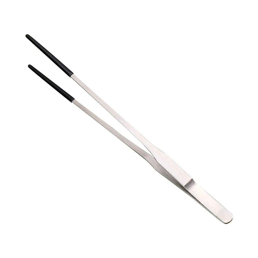 Reptile Feeding Tongs – 10.6" Stainless Steel Straight & Curved Reptile Feeding Tongs Oasis Select B One Size