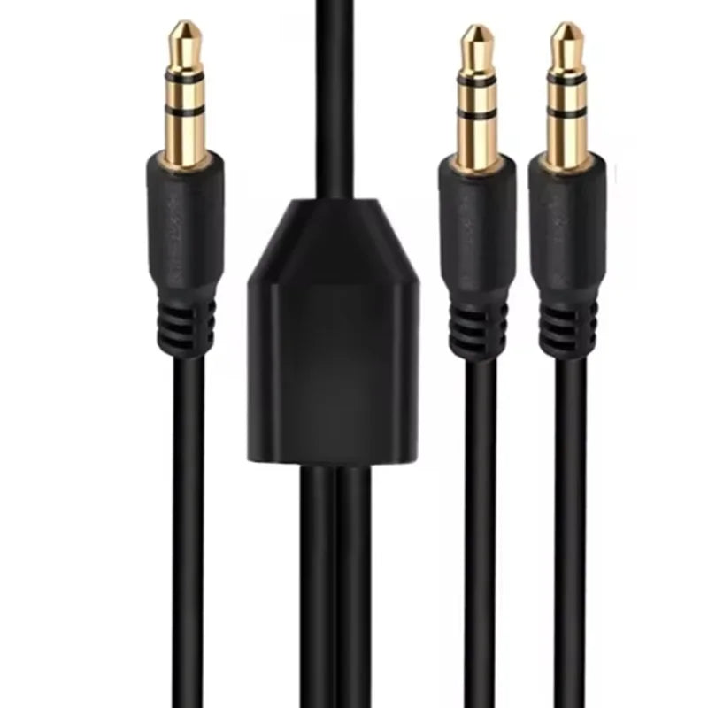 3.5mm Headphone Jack Audio Cable Splitter 3.5mm Cable 1 Male to 2/3/4/5/6 male AUX Cable Splitter Adapter For Computer Headset Oasis Select 0.5m 1 to 2