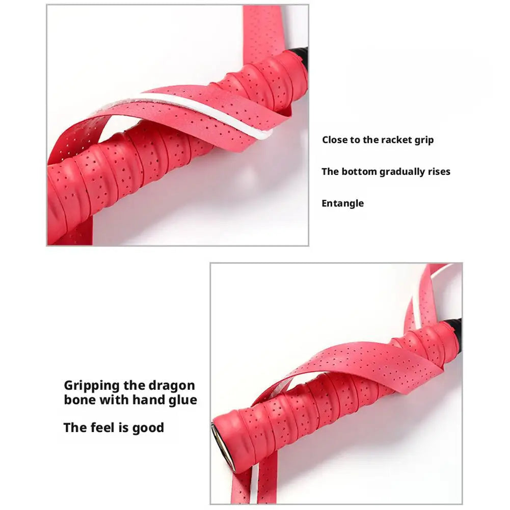 PU Badminton Overgrip Tape – Non-Slip Absorbent Handle Wrap