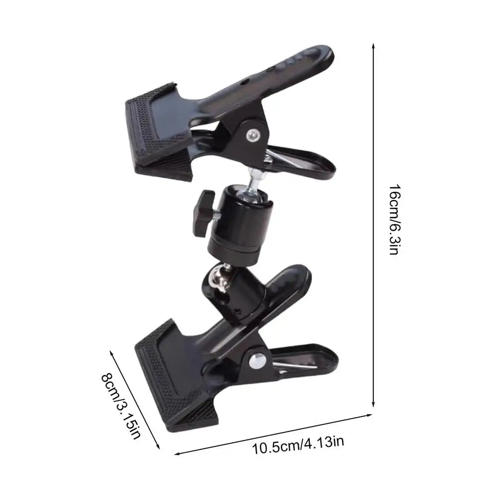 Heavy Duty Adjustable Portable Clamps Embroidery Holder Embroidery Hoop Holder Lap Stand for Sewing Needlework Craft Beginners Oasis Select Black