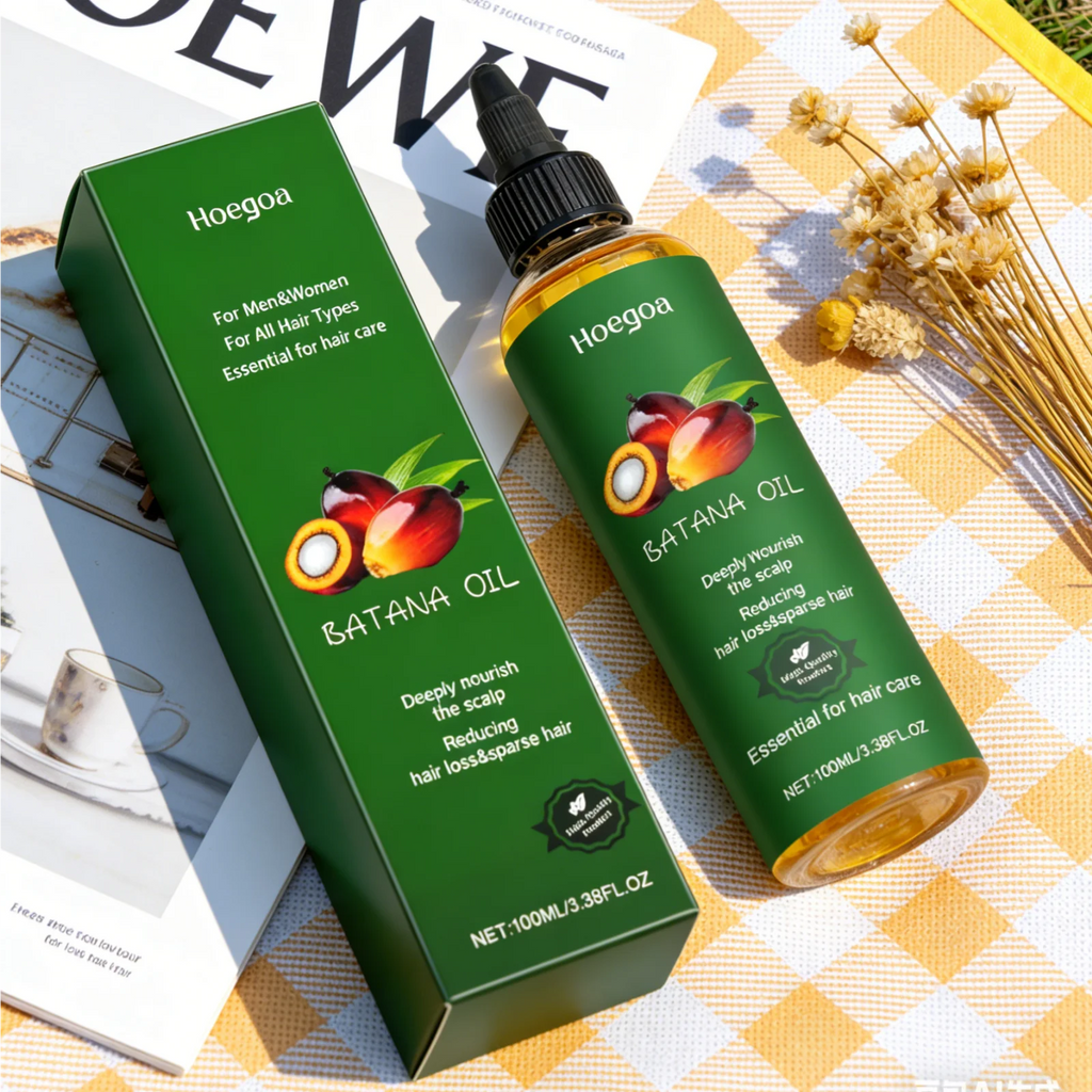 Hoegoa Batana Oil Rosemary Shampoo Set – Repair & Volumize Hair Care Set Oasis Select