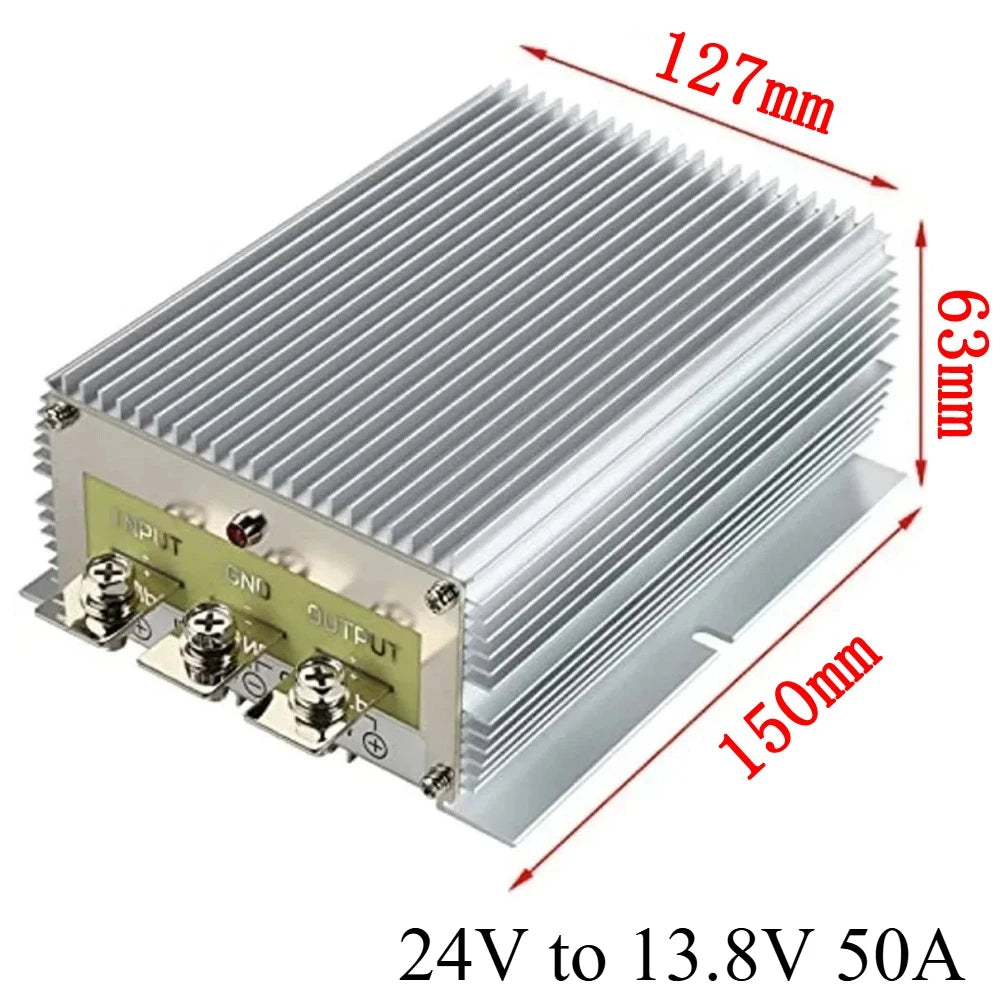 24V to 13.8V 5A 10A 15A 20A 30A 40A 50A 60A Voltage Converter Regulator DC/DC Buck Transformer Buck Module Power Supply CE RoHS Oasis Select 24V to 13.8V 50A 24V 13.8V
