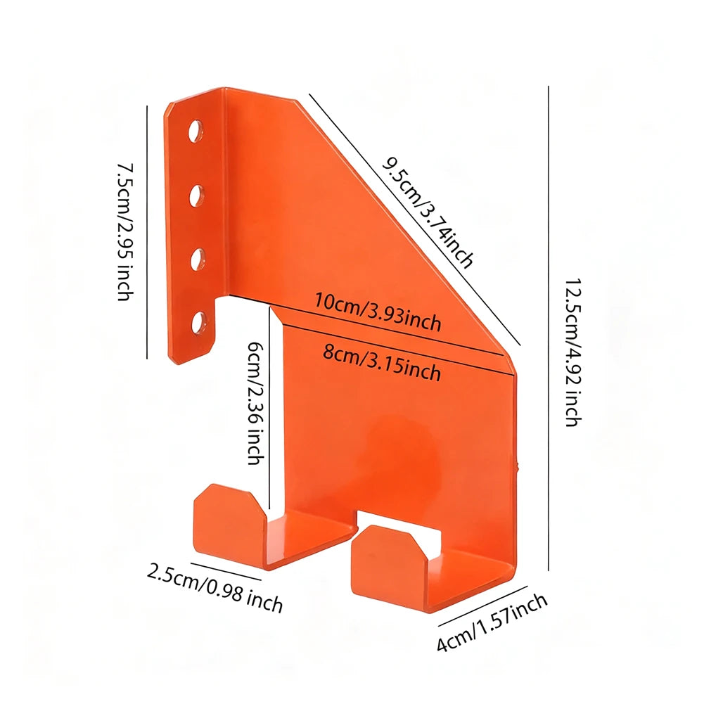 Chainsaw Wall Mount Holder Heavy Duty Chainsaw Hooks Wall Mount Chainsaw Rack Garden Power Tool Organizer Hanger Oasis Select