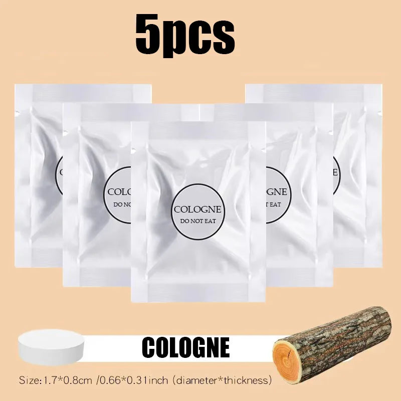5/10/15/20PCS Car Air Freshener Supplement Solid Fragrance Scent Air Outlet Perfume Refill Tablets Ocean Lemon Lavender Fillers Oasis Select 5Pcs Cologne
