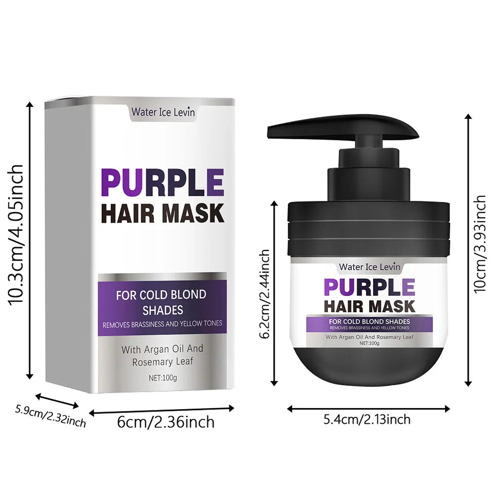 Purple Keratin Hair Mask – Repair, Moisturize & Tone Hair Keratin Hair Mask Oasis Select
