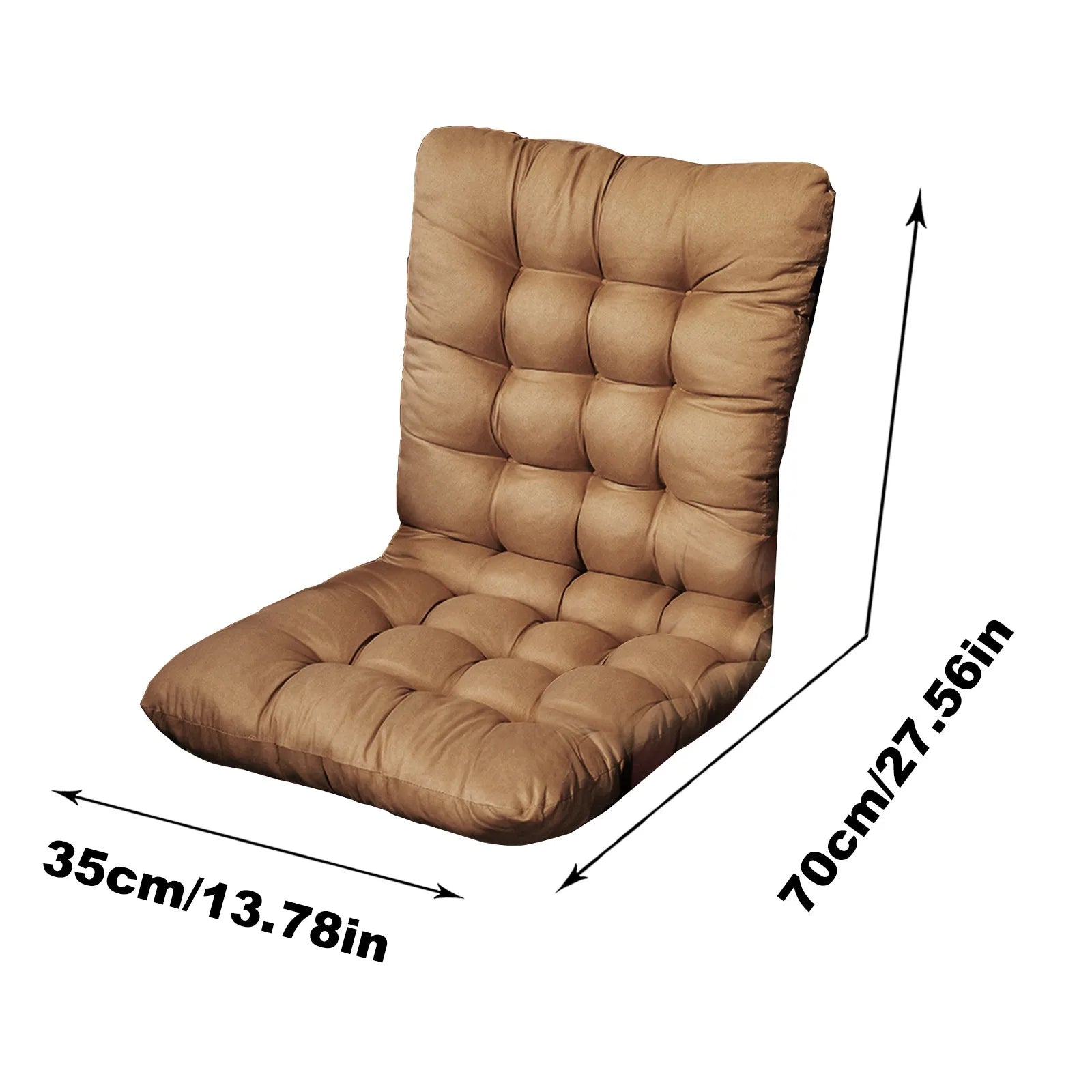 Winter Desk Chair Cushion with Back Support Thickened Good Elasticity And Softness Keep Warm Office Chair Seat Cushion Rocking Oasis Select