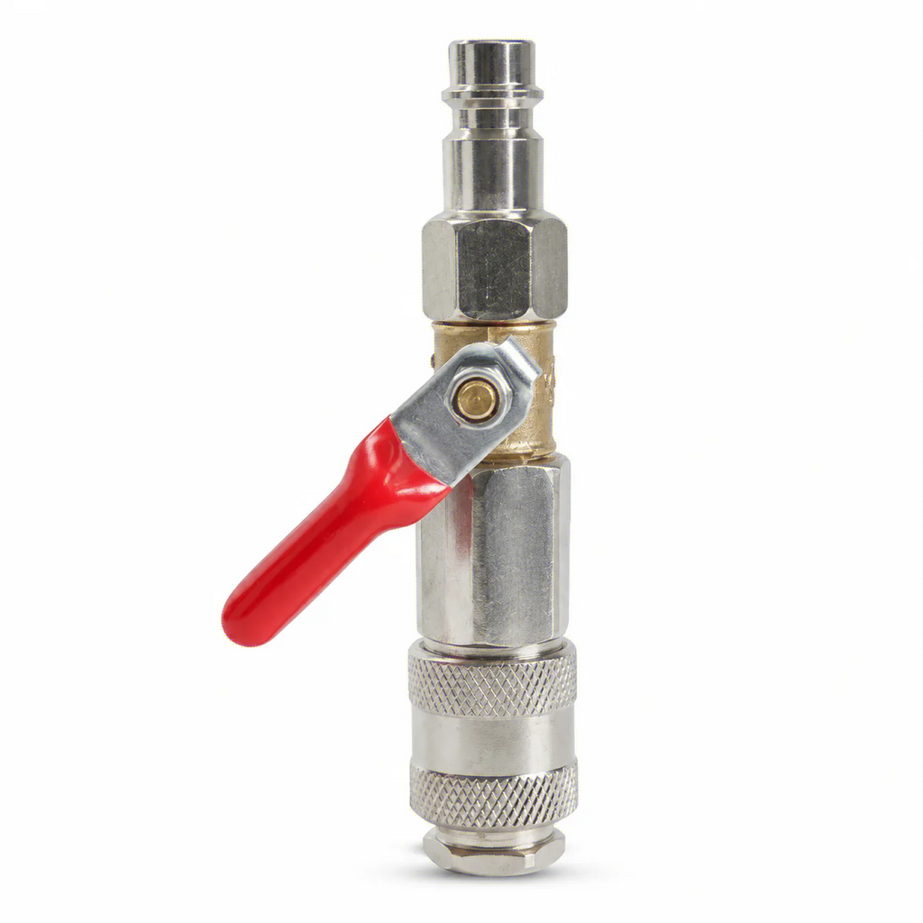 1/4 Inch Ball Valve Pneumatic Quick Connector On Off Switch No Air Leak Air Adapter for Air Control Fittings ect Oasis Select