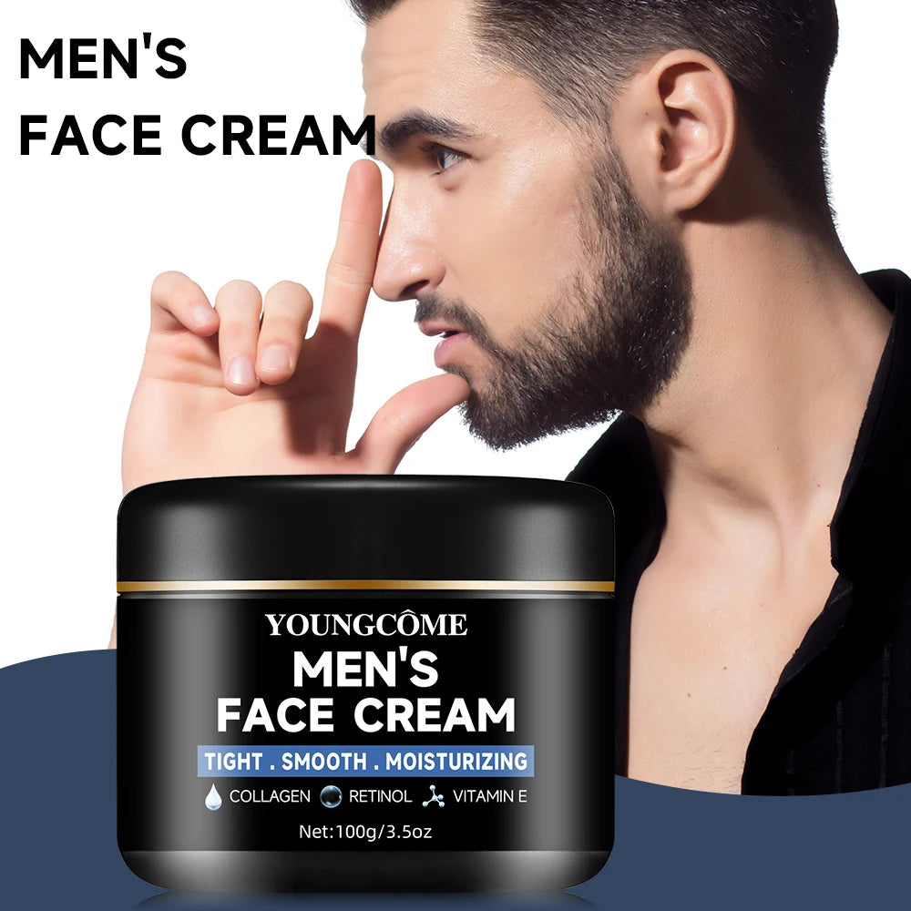 Men's Collagen Moisturizing Cream with Retinol and Vitamins, Refreshing and Hydrating,Anti-Wrinkle Aging Moisturizing Cream Oasis Select