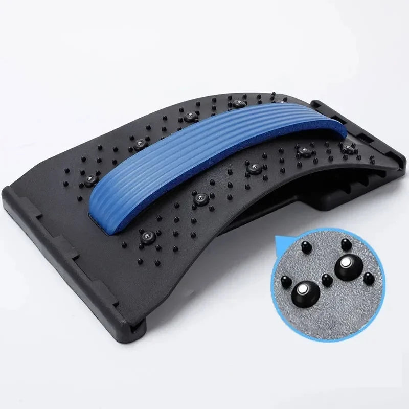 Lumbar Back Stretcher Mat – Adjustable Spine & Acupressure