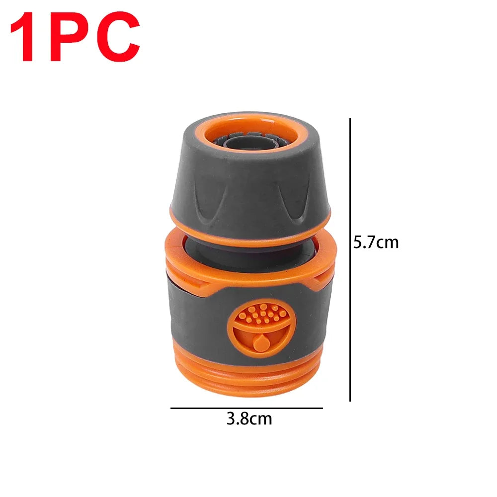 10/1PCS Garden Hose Quick Connector Faucet Extender Hose Connection Joint Garden Water Pipe Connectors Watering Pipe Fittings Oasis Select SGLJ-1PC 1/2''