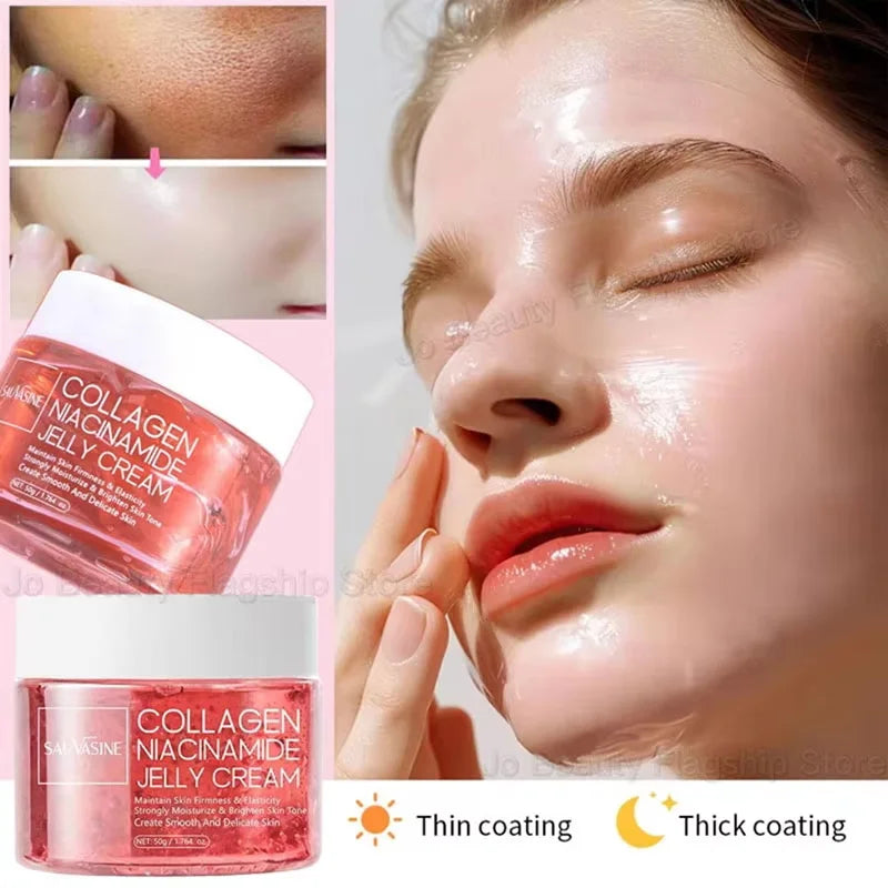 Collagen Niacinamide Jelly Cream – Brightening & Firming 50g Jelly Face Cream Oasis Select