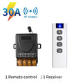 30A RF Wireless Remote Switch 433MHz – Pump & LED Control RF Remote Switch Oasis Select 1Receiver 1Remote