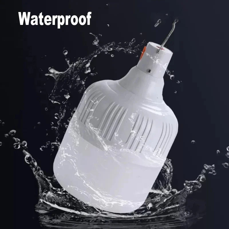 ESMARTER 60W/80W USB Rechargeable LED Camping Lantern & Hook