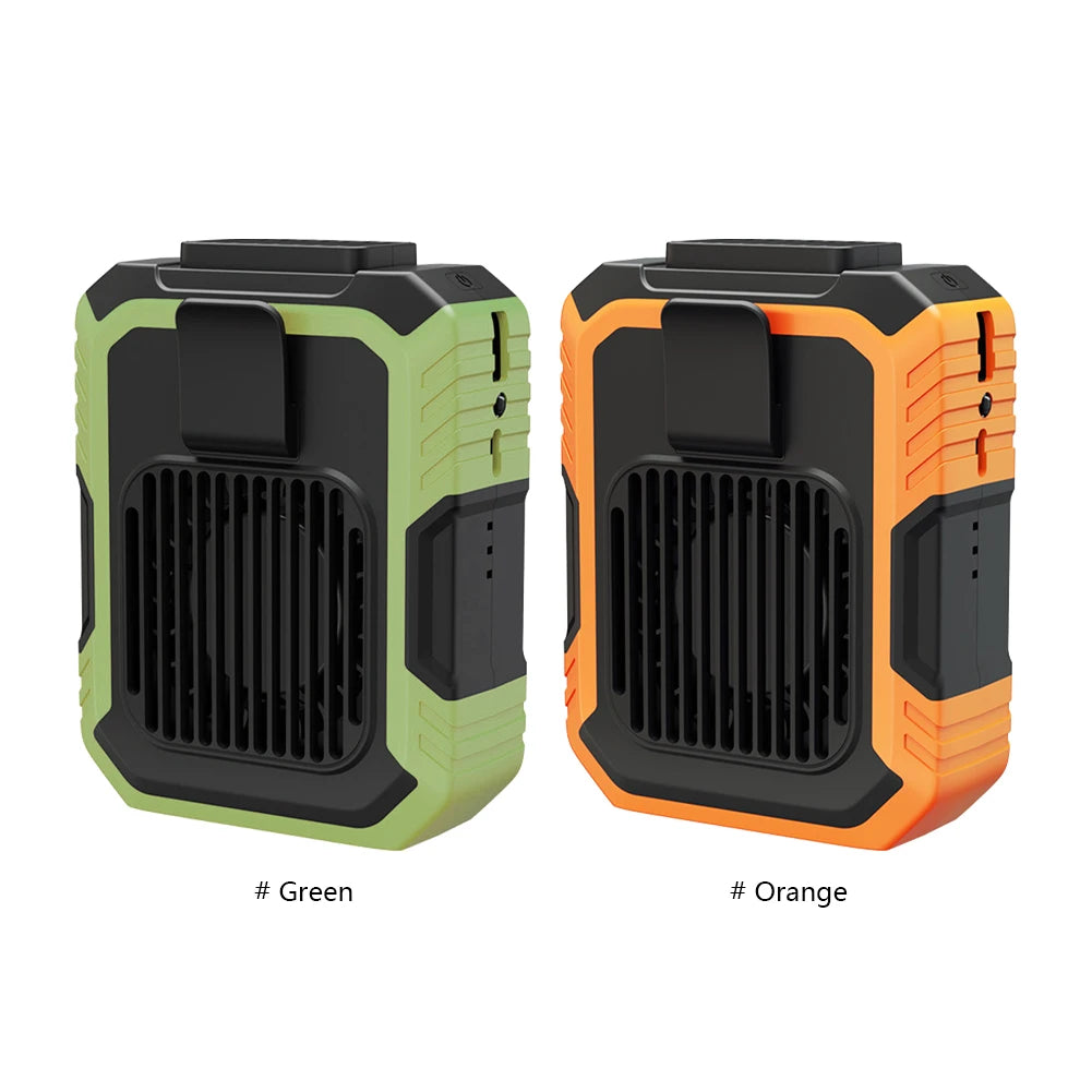 Portable Bladeless Waist Fan 4000mAh USB Rechargeable 3 Speed Wearable Waist Fan Oasis Select