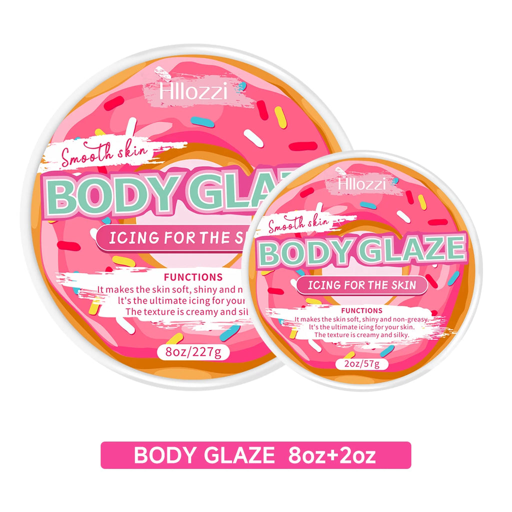 8oz 2oz body glaze donut Moisturizes, protects, and repairs the skin make the skin appear lighter, brighter, or more radiant Oasis Select 8oz body glaze