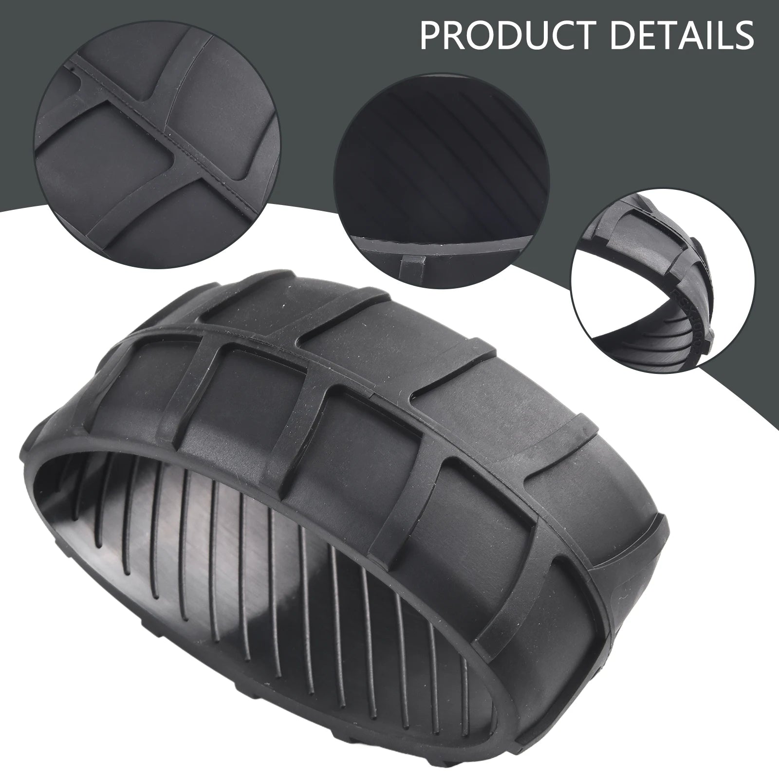 Lawn Mowing Robot Front Wheel Rubber Anti-Slip Wheel Wheel Protection For Worx Front Bike M500 M700 Contour Adjustment Oasis Select