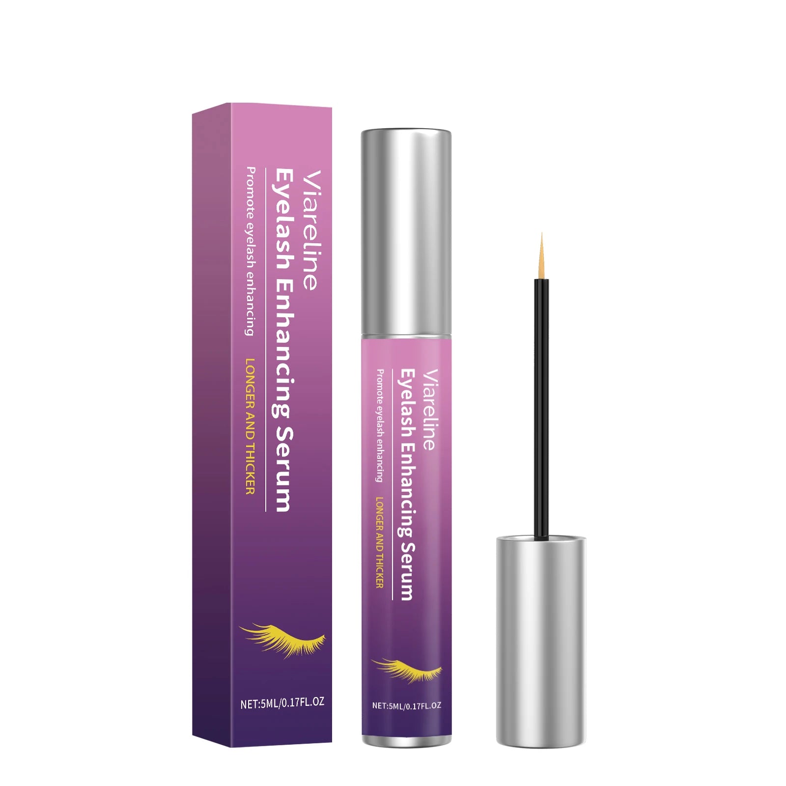 Eyelash Growth Serum Lengthening Lash Powerful Makeup Thicker Lashes Natural Curling Lash Lifting Repair Eyelash Enhance Essence Oasis Select 5ml boxed