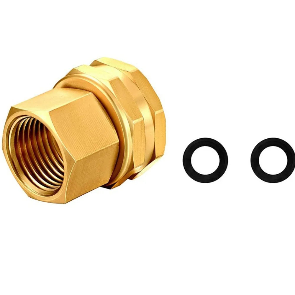 Garden Hose Repair Connector with Clamps, Fit for 3/4''GHTor 1/2"NPT Garden Hose Fitting (USA Standard) Oasis Select Default Title