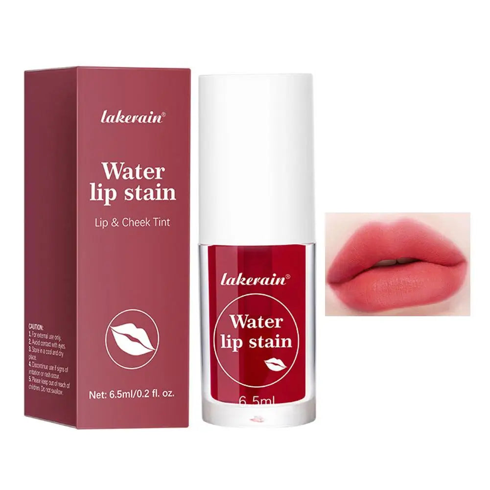 Lakerian Water Lip Stain Moisturizing Water Tint Lip Glaze Long Lasting Hydration Non-Stick Waterproof Lip Tint Natural Makeup Oasis Select 01