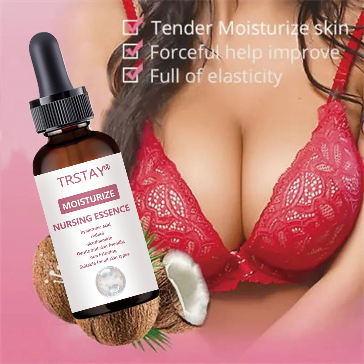 Breast Firming & Lifting Essential Oil – 5ml to 50ml | TRSTAY